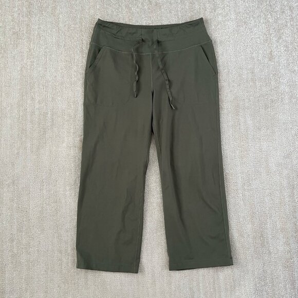 Mondetta Performance Luxury Green Crop Pants XL - Picture 1 of 10